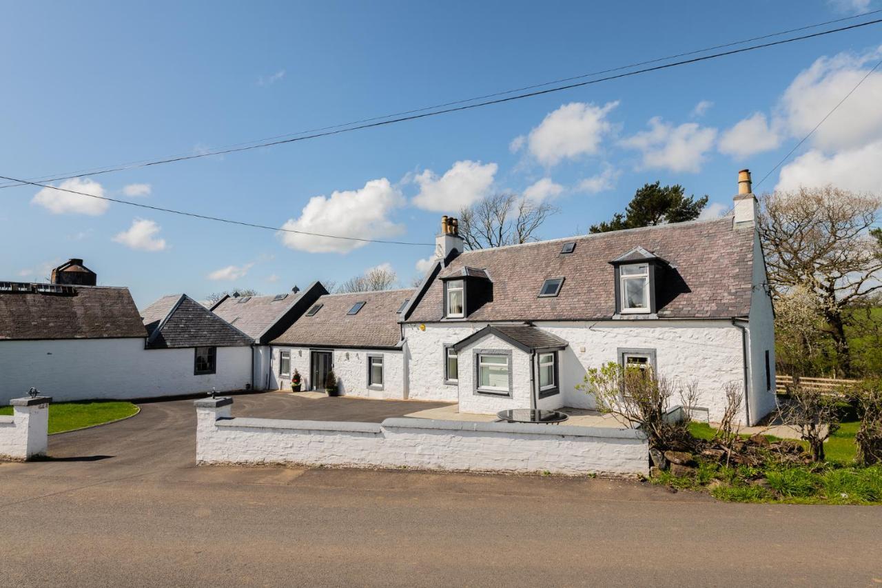 Nether Newton - Sleeps 12, Hottub, Sauna, Private Garden Newmilns Bagian luar foto